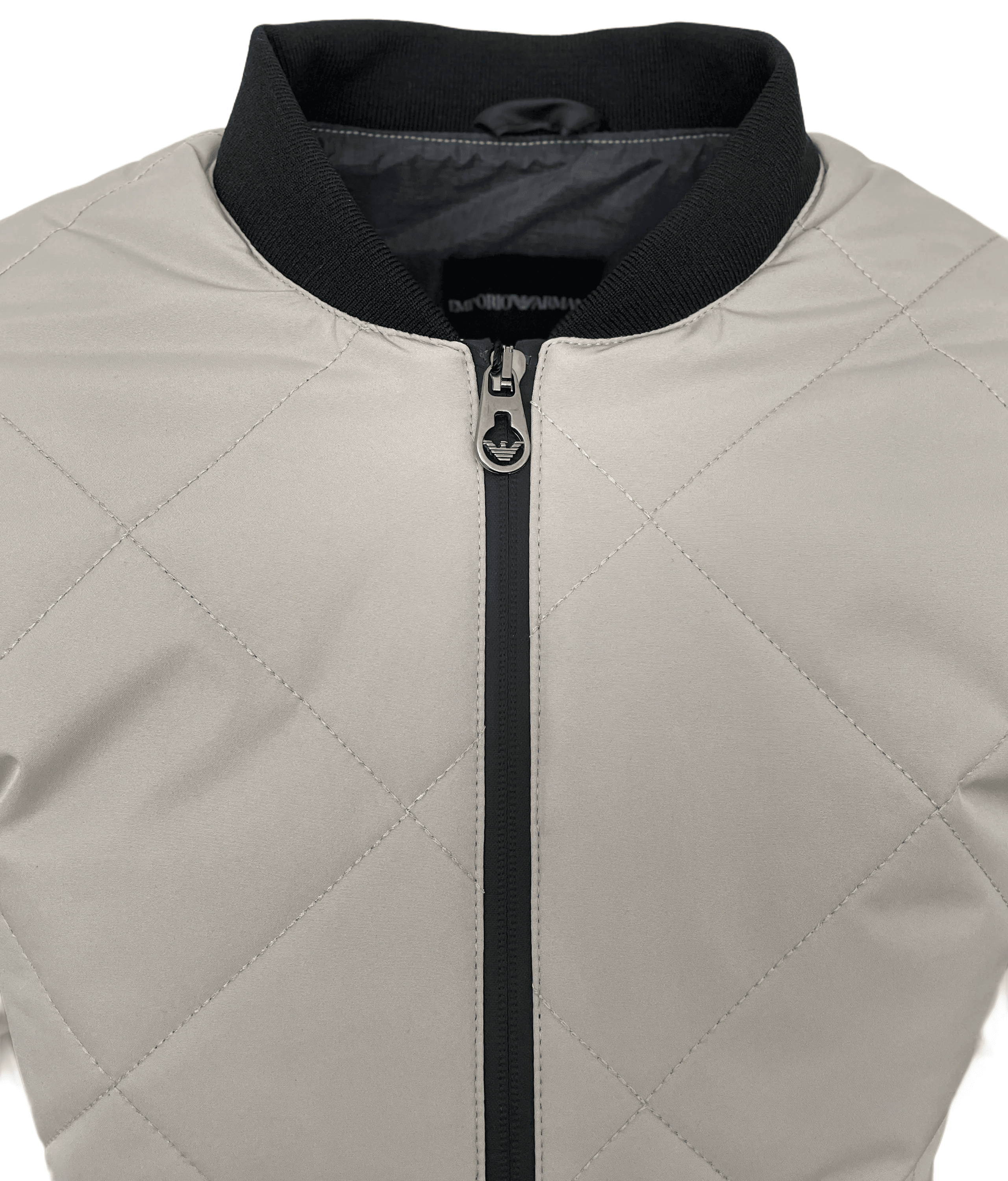 Emporio Armani Ea7 Grey Bomber Jacket - Giltenergy