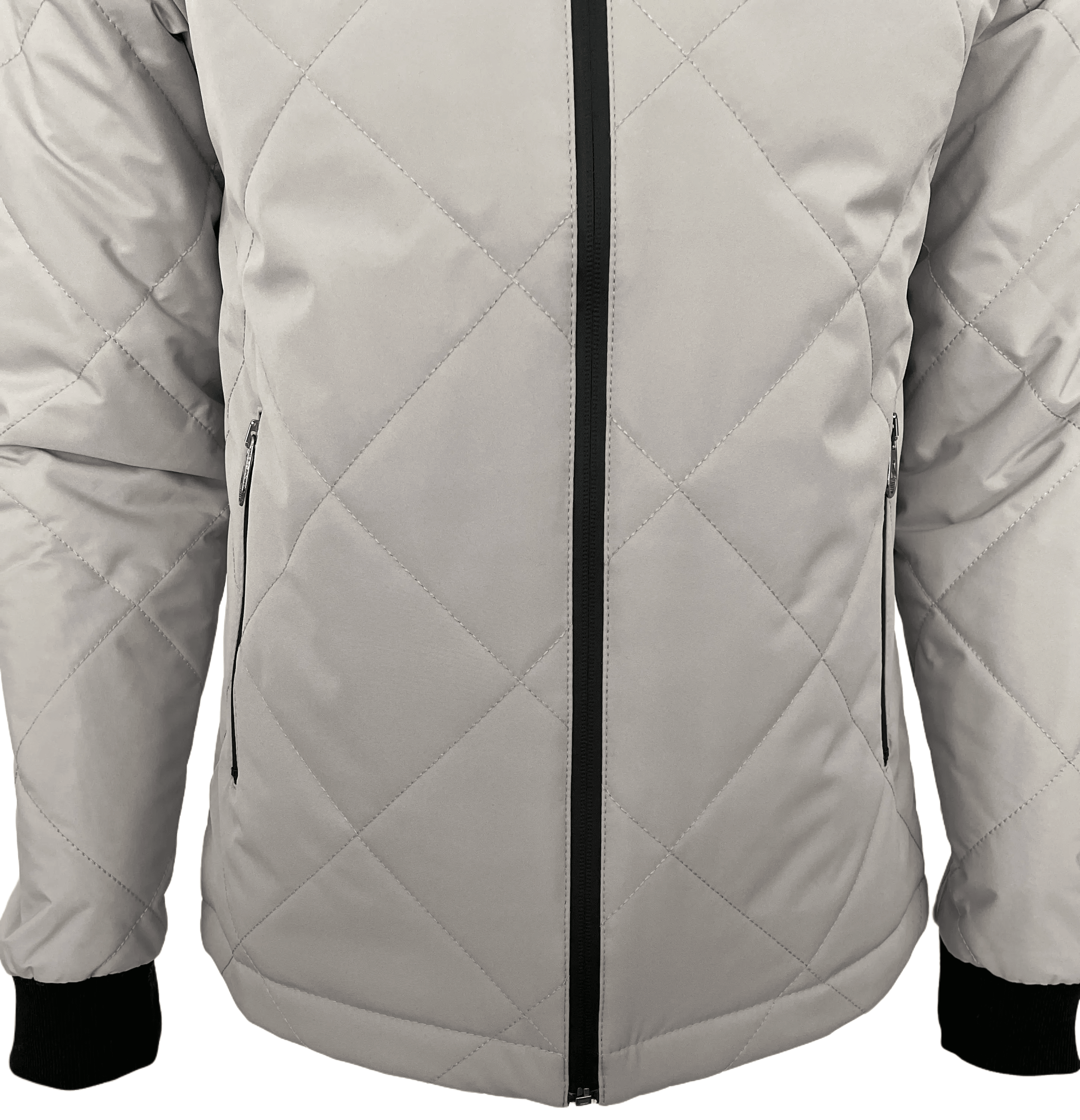 Emporio Armani Ea7 Grey Bomber Jacket - Giltenergy