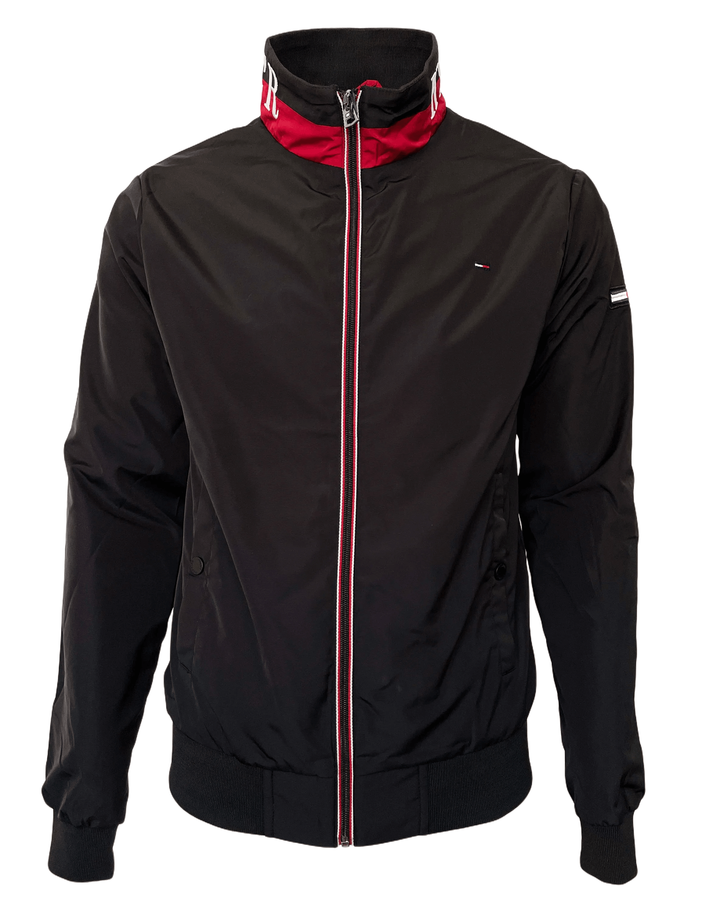 Tommy Hilfiger Bomber Jacket In Black - Giltenergy