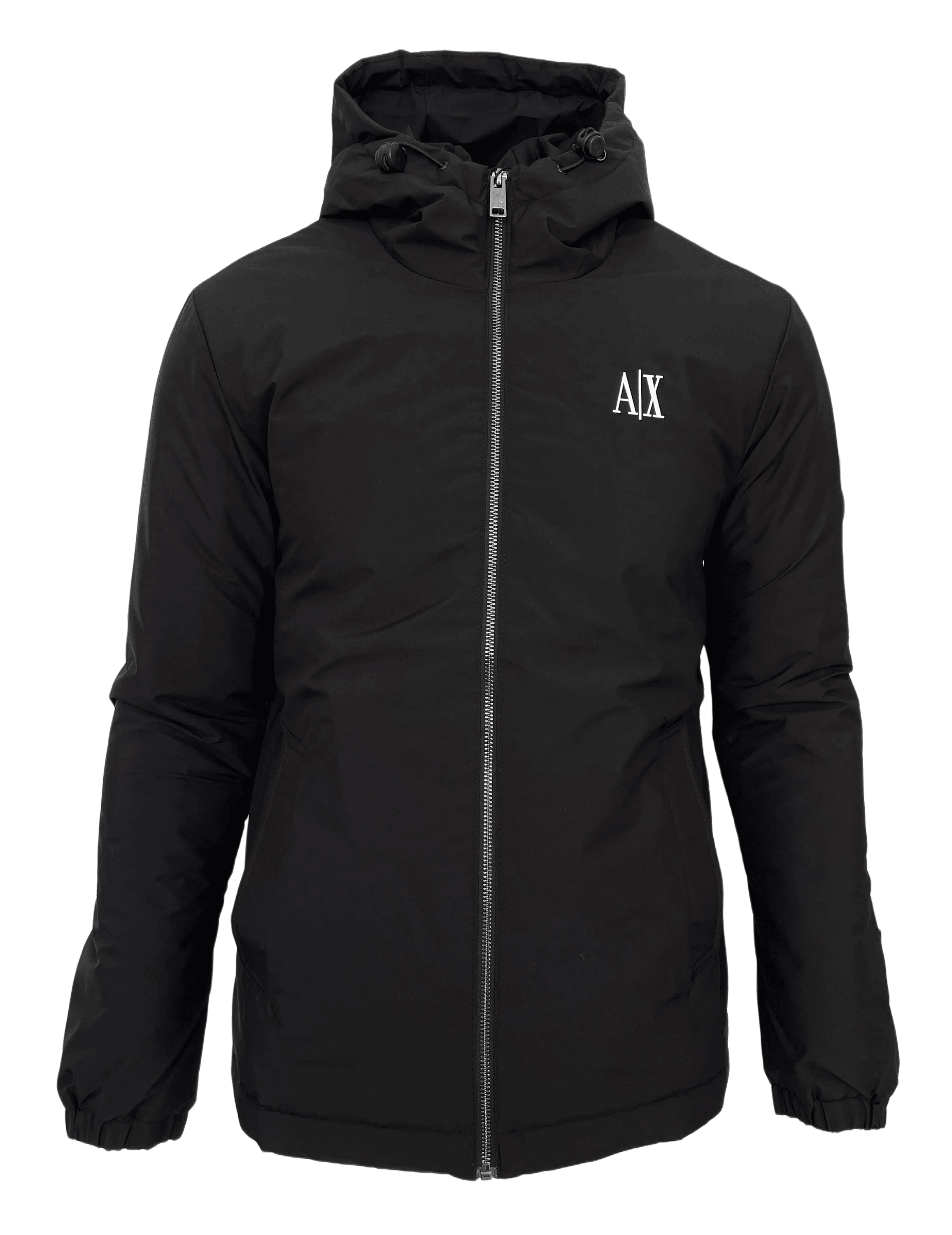 A|X Armani Exchange Men's Black Jacket - Giltenergy