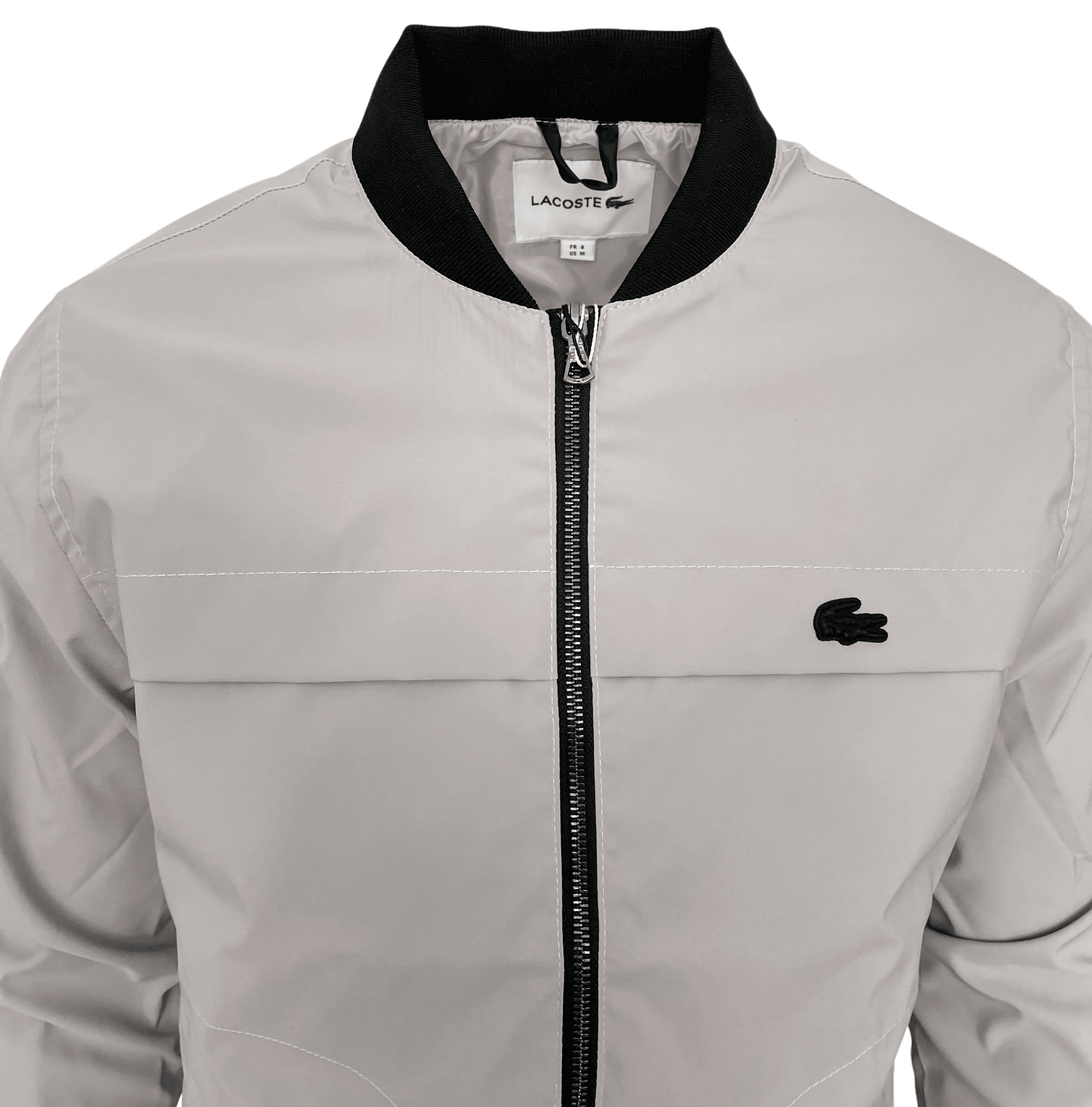 Lacoste Lightweight Jacket In Grey