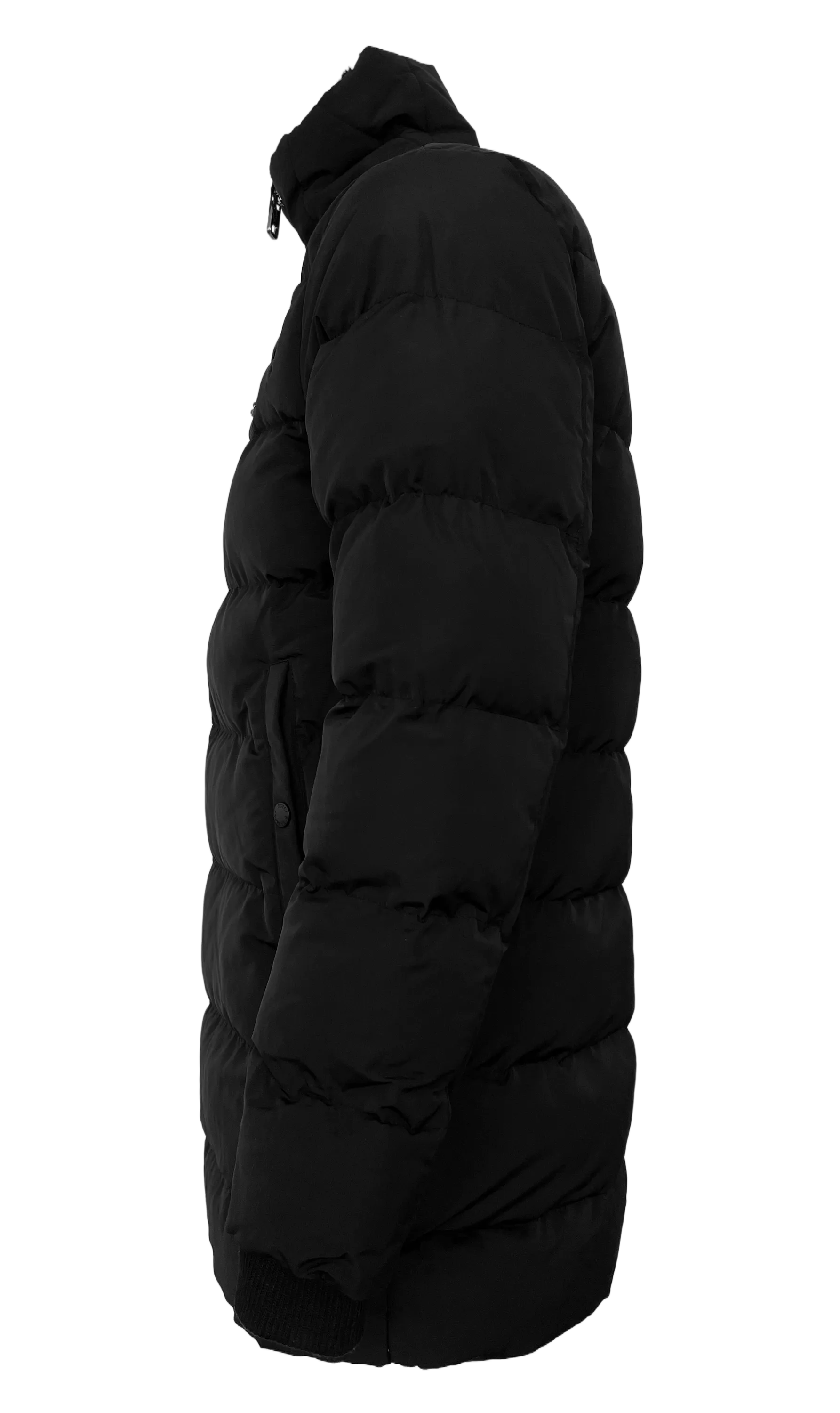 Dolce & Gabbana Men's Long Puffer Jackets In Black