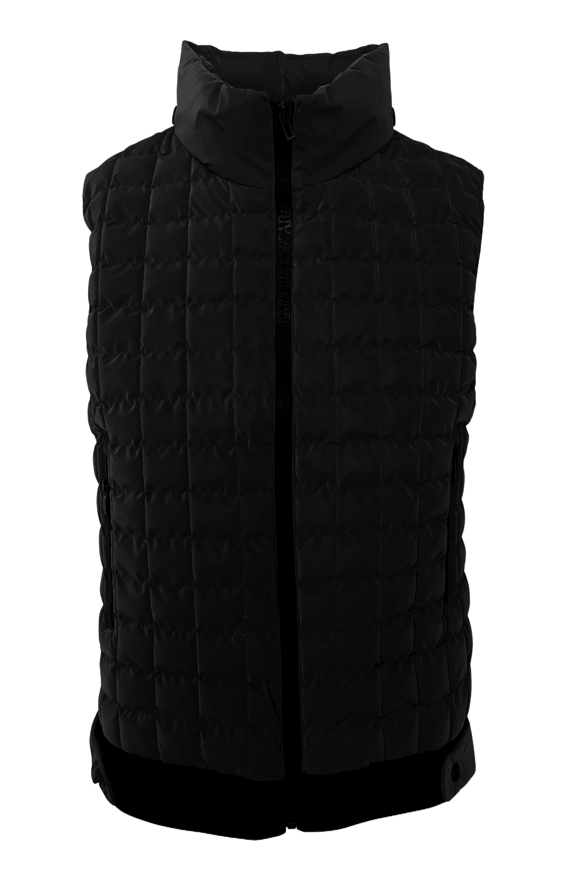 Emporio Armani Men's Body Warmer Vest In Black Slim Fit Size