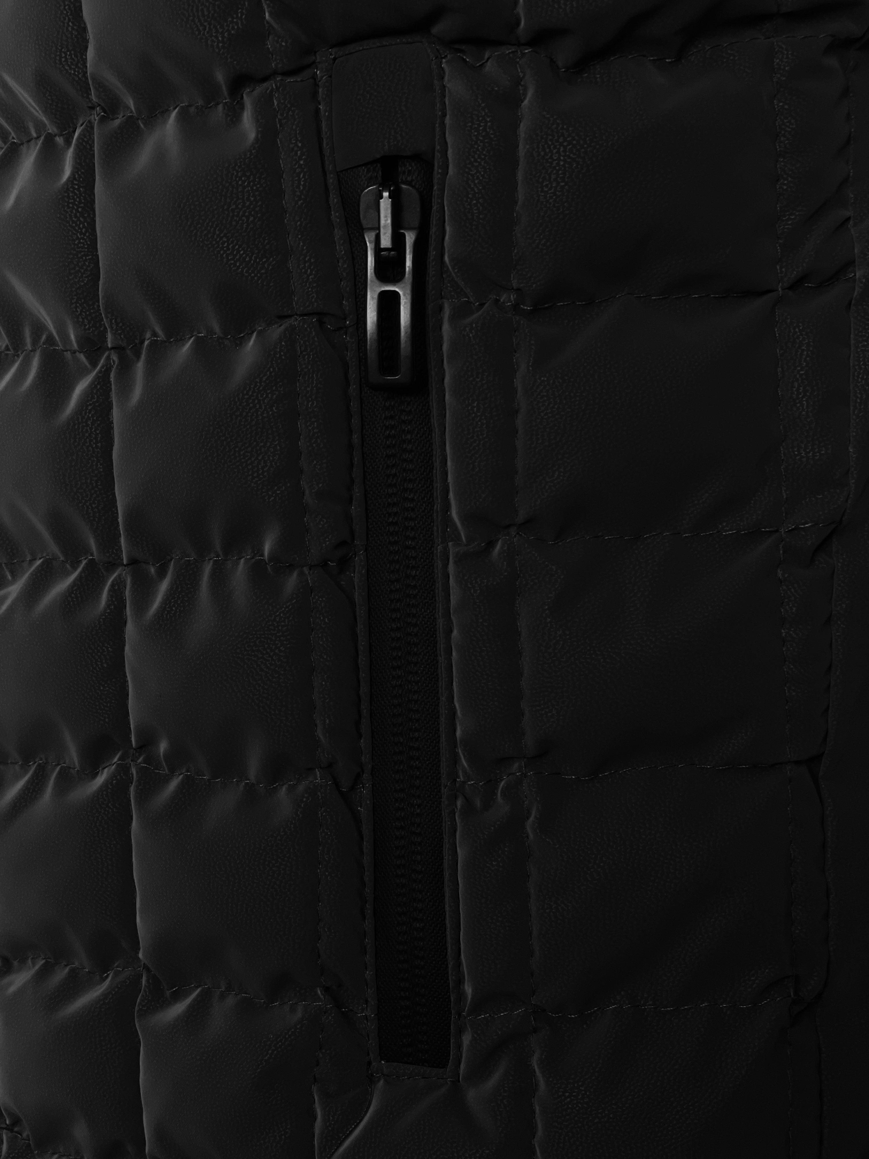 Emporio Armani Men Body Warmer Vest In Black