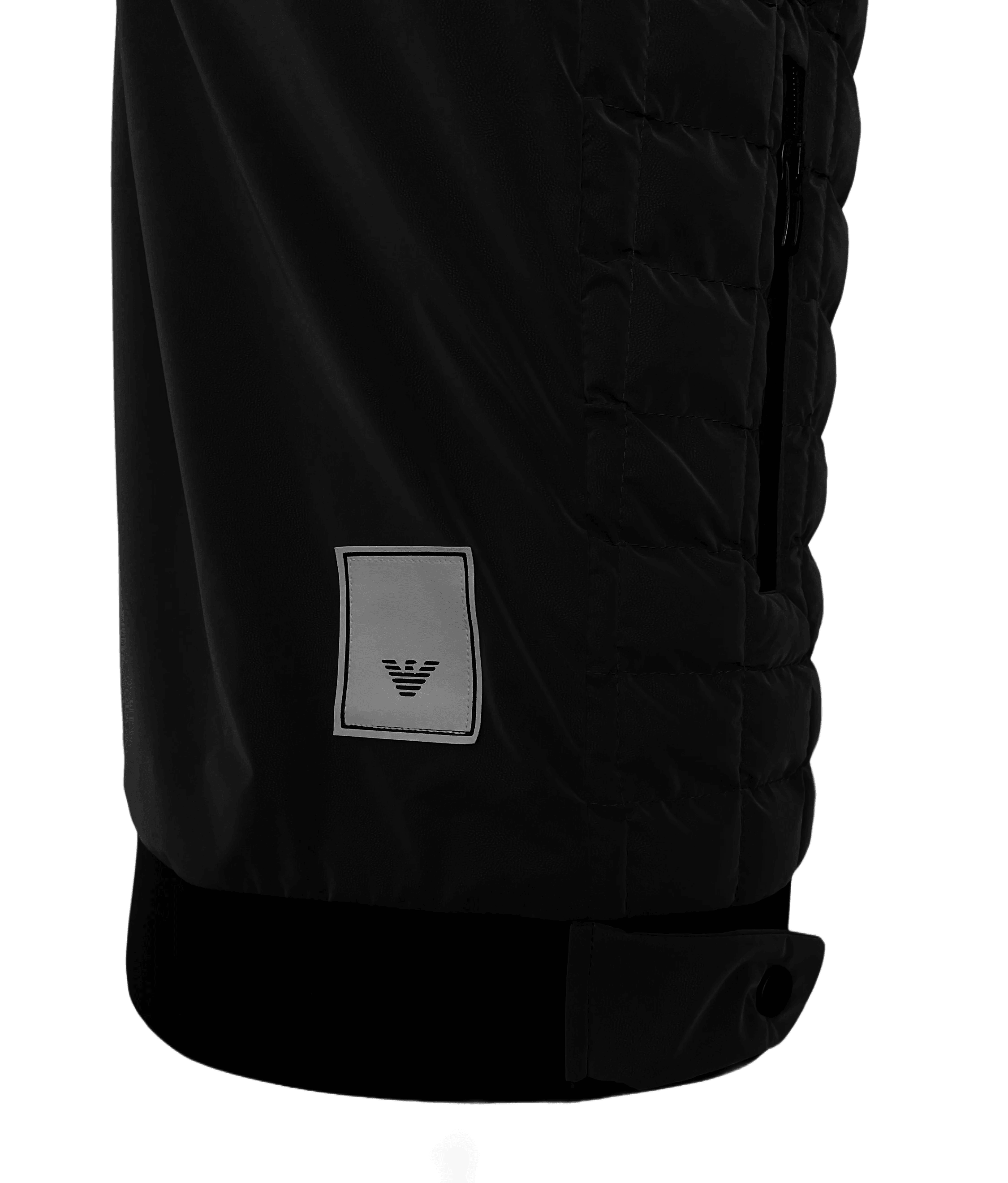 Emporio Armani Men Body Warmer Vest In Black