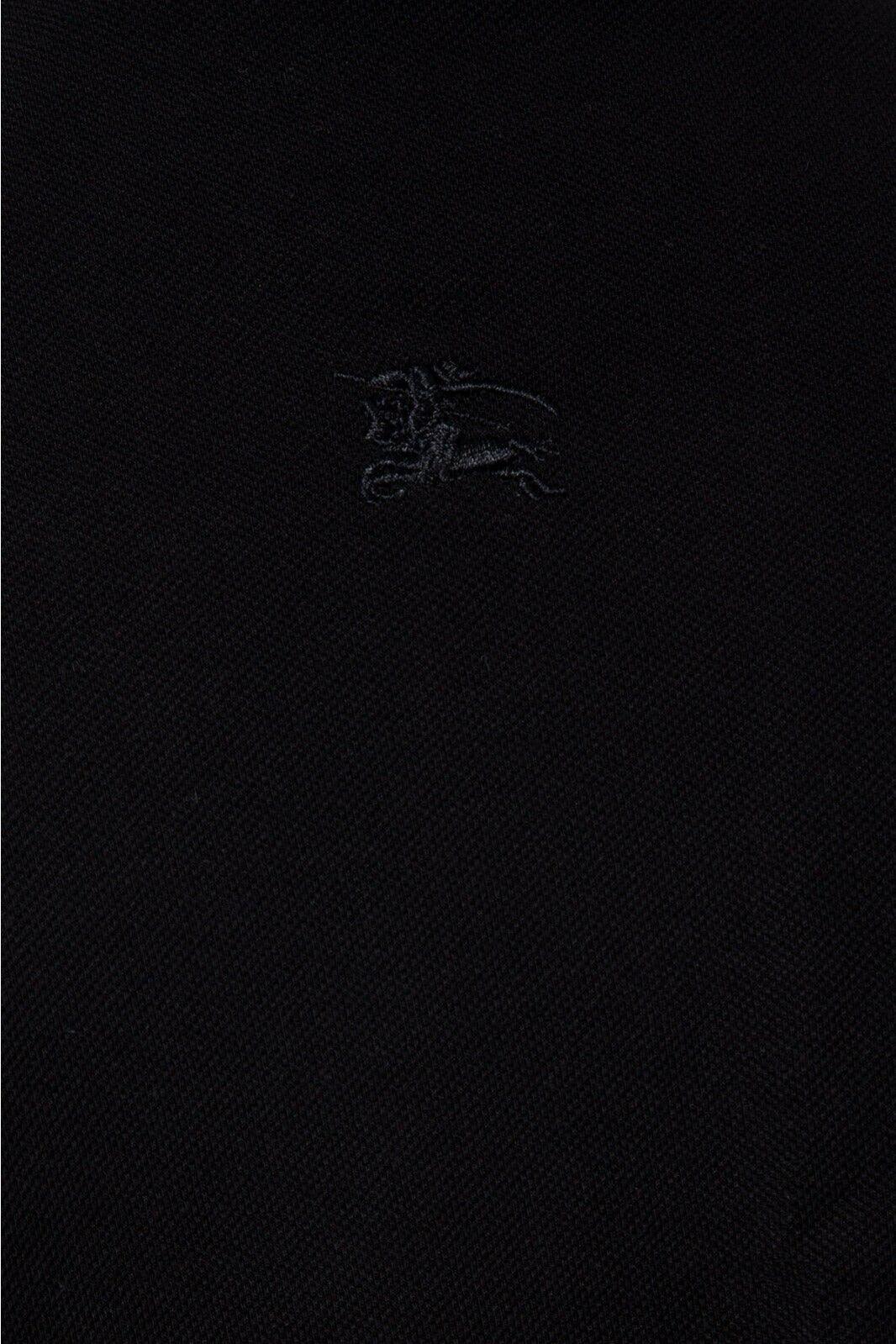 Burberry Polo Shirt In Black - Giltenergy